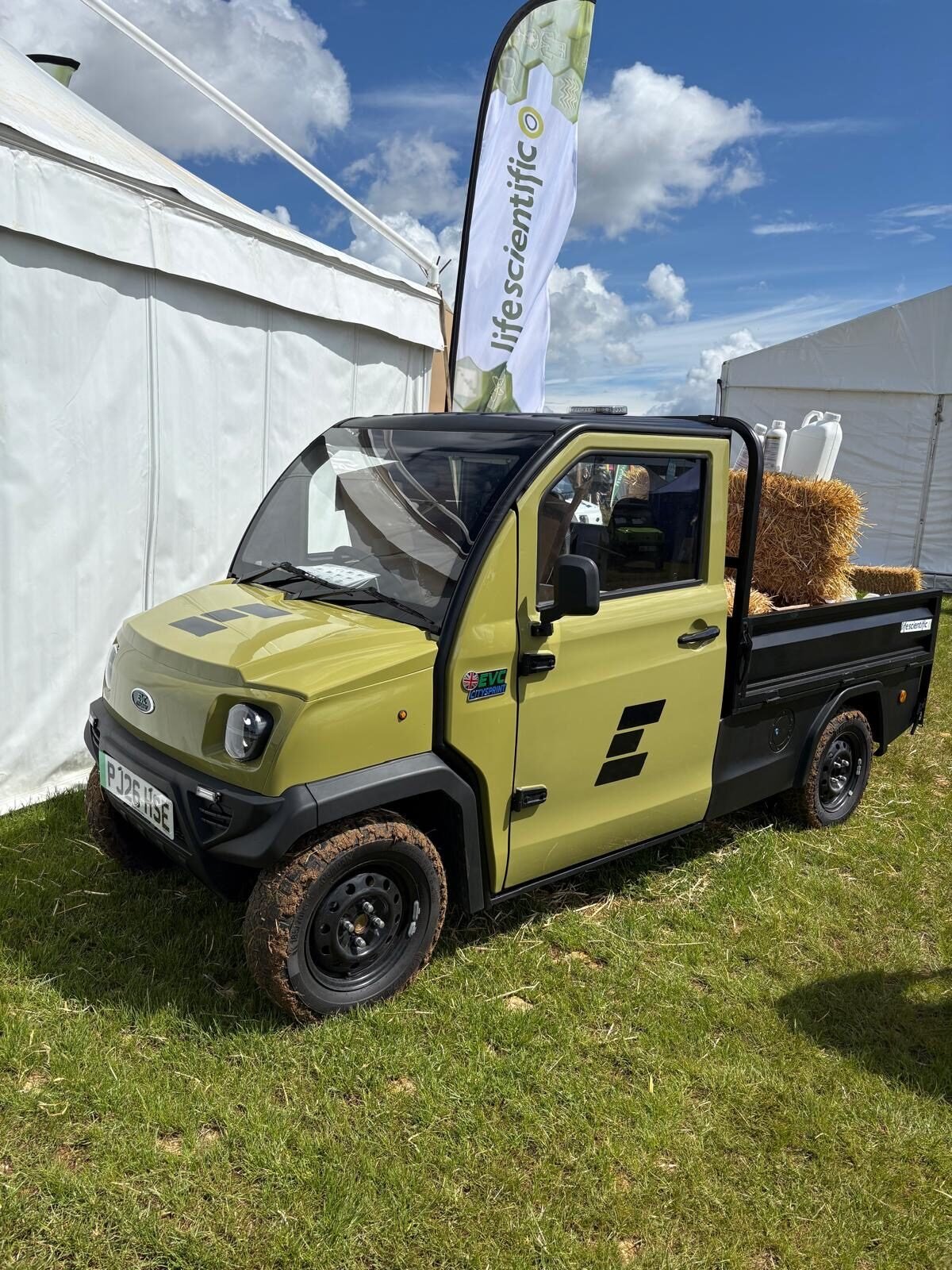 The CitySprint Pickup earning its keep on the estate