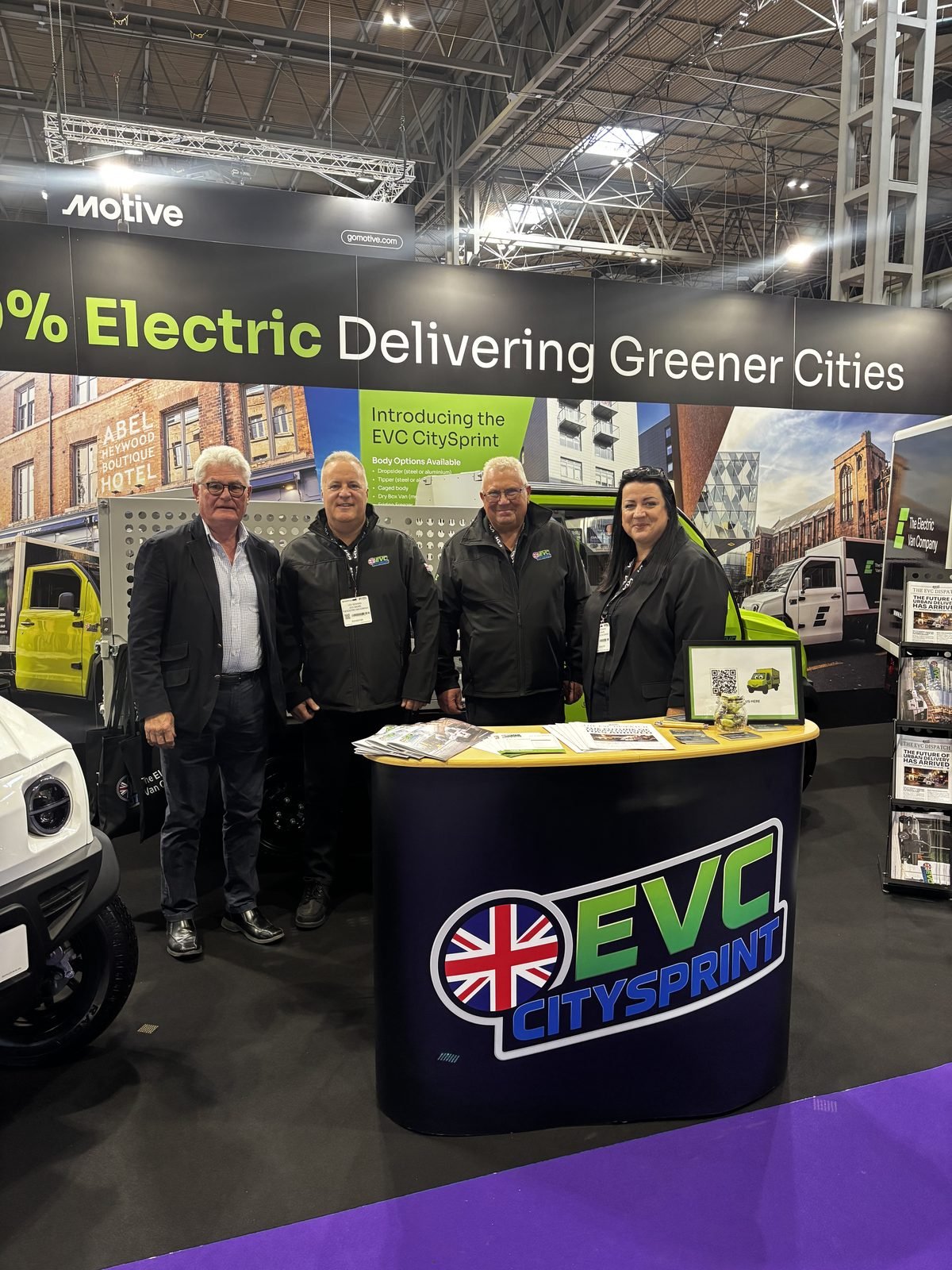 The EVC team ready to talk fleet electrification