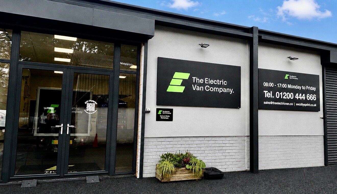 The EVC showroom at Venture Works, Chatburn, now open