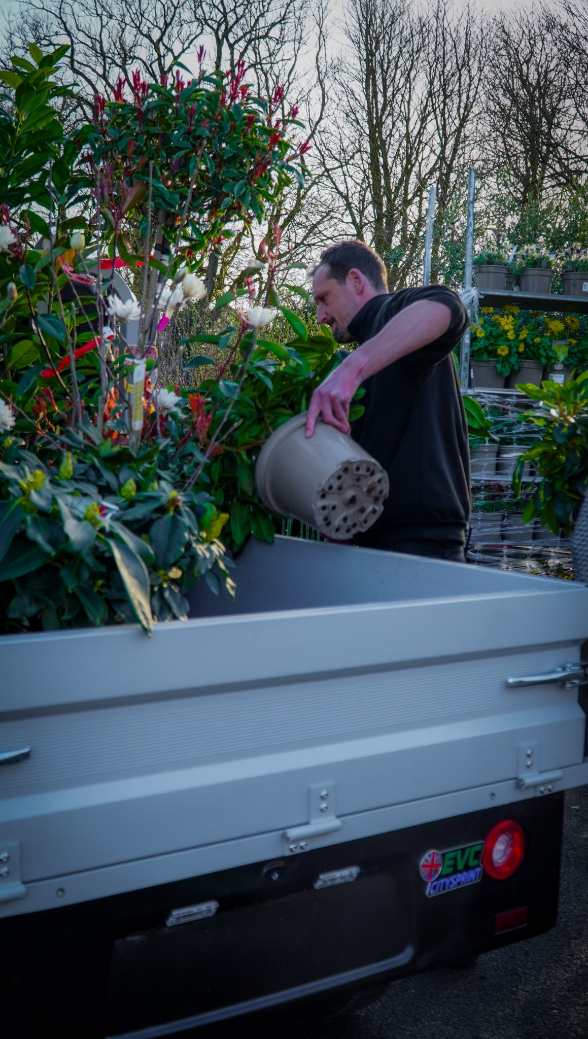 Loading the EVC CitySprint